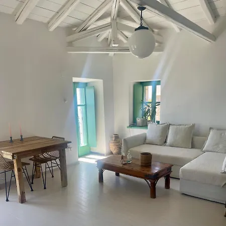 Stone House In Verga With Sea View, Private Yard & Pet Friendly